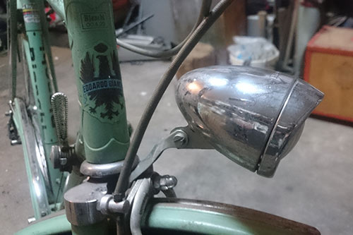 Restauro bicicletta Bianchi